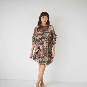 Dazed But Amazed CUPID DRESS IN FLORAL 3 NWT